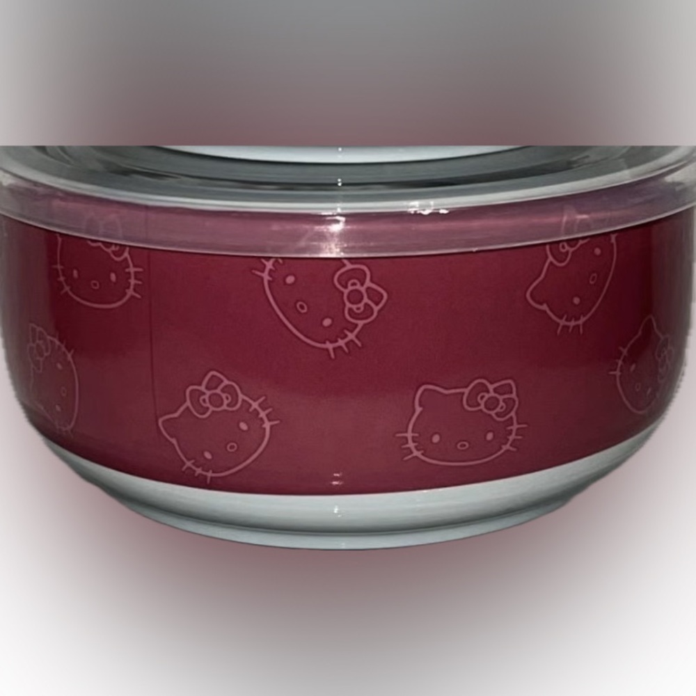 Hello Kitty Apple Jacks Nesting Bowls with Pressure Release Lids